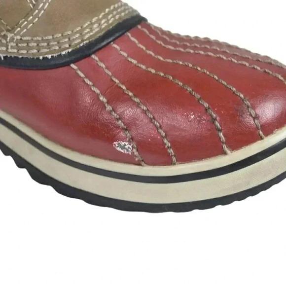 Sorel Trail Autumn Bronze Tofino  Joan of Arctic Snow Winter Boots Brown Red 6 - Picture 5 of 12